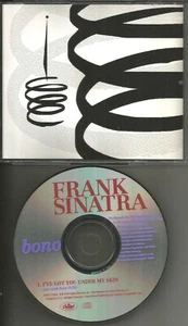 U2 Bono w/ FRANK SINATRA I’ve got You Under Skin PROMO CD Single1993 USA MINT - Picture 1 of 1