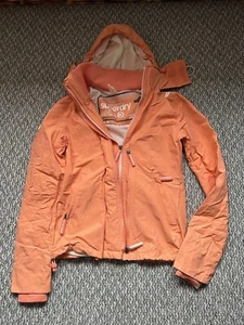 Superdry Damenjacke, Größe XS, Kapuze, Orange, Tech Premium, Windbreaker, (30) - Bild 1 von 7