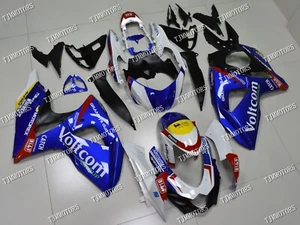 Fit for 2009-2016 GSXR1000 Blue Voltcom ABS Injection Bodywork Fairing Panel Kit - Picture 1 of 9