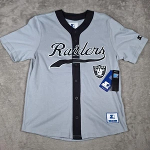 Starter - NFL Raiders Jersey - Men's Size Medium - Gray NWT - Picture 1 of 6