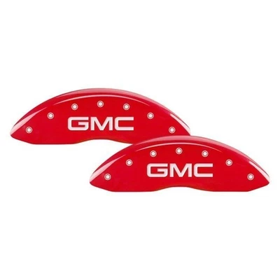 For Chevy Silverado 1500 19-24 Caliper Covers Gloss Red Caliper Covers w GMC Foto 1 de 3