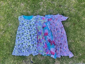 4 Posh Peanut Girls Dress Size 7Y Floral Fruit Bamboo Blend Soft Twirl Dress - Picture 1 of 21