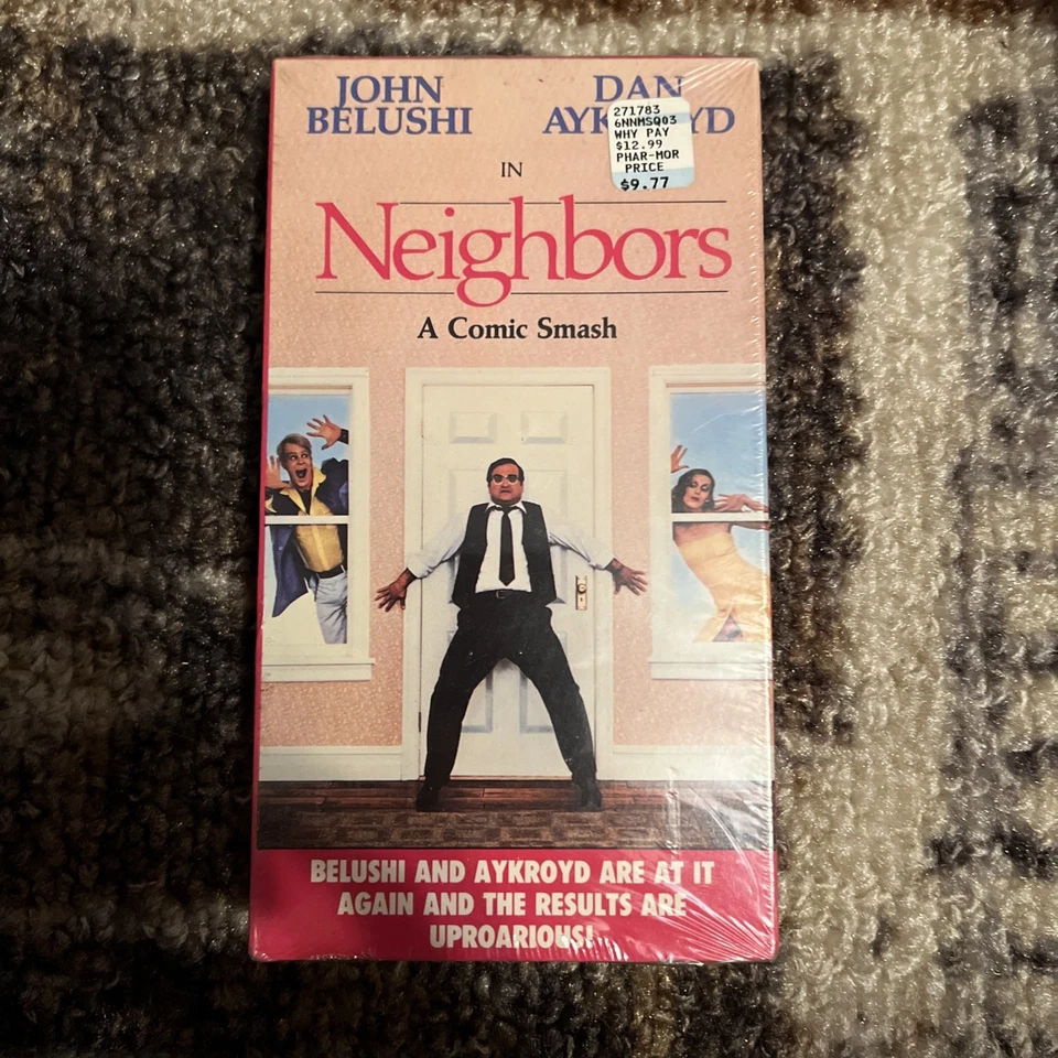 NEIGHBORS VHS Brand New Sealed- 1988- AYKROYD BELUSHI Buy 2 Get 1 Free Foto 1 de 4