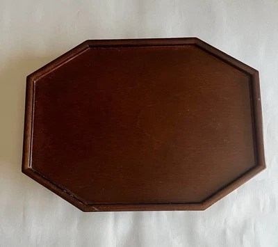 Vintage Wooden Clip-On Armrest Table/Tray 13" x 9.75" - Image 1 of 4