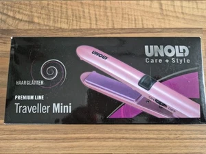 Unold Mini Haarglätteisen * Rosa Keramik * NEU&OVP Haarglätter Traveller Mini - Bild 1 von 7