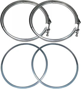 Kit de abrazadera y junta de filtro DPF para motores Volvo Mack OEM# 21212522 21212520 - Imagen 1 de 4