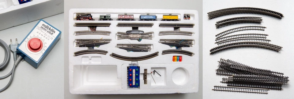 Märklin Z Startpackung 8158 mit Trafo 37670 und Gleispakket - Bild 1 von 4