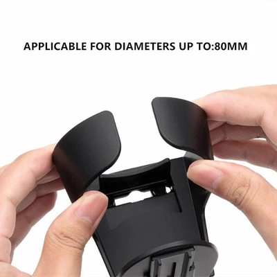 Car Front Cup Holder Air Vent Outlet Drink Coffee Bottle Holder Can Mount Black Foto 1 de 4