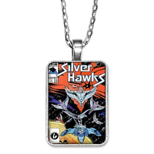 SILVERHAWKS #1 Cover Key Ring or Necklace MARVEL / STAR Cartoon COMIC BOOK - Picture 1 of 11