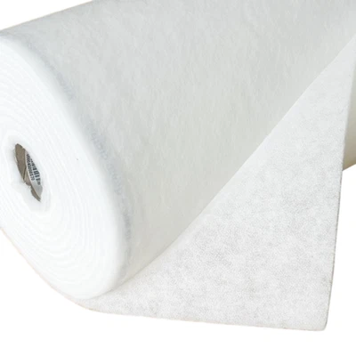 ELLBEE FABRICS Bügelvlies Wattestoff 90 cm breit 100 g/m² Bügeleinlage Beutelherstellung
