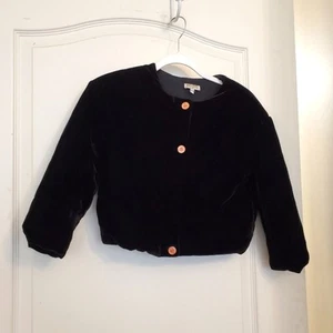 Kenzo kids velour zip up track jacket sz 8 - Picture 1 of 4