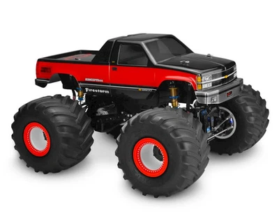 JCO0332 1988 CHEVY SILVERADO MONSTER TRUCK BODY (CLEAR) - Image 1 of 2