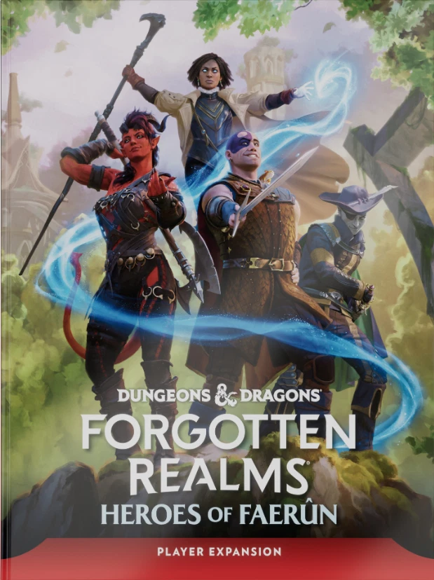 Dungeons & Dragons: Forgotten Realms - Heroes of Faerun (Hardcover) - Image 1 of 1