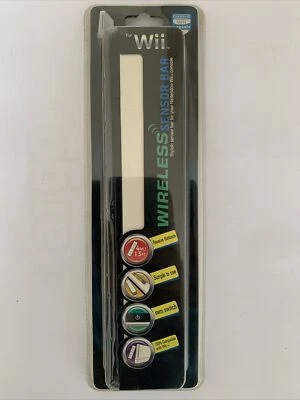 SENSOR BAR PER NINTENDO WII BARRA SENSORE MOVIMENTO INFRAROSSI A Batterie - Immagine 1 di 2