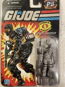 GI JOE 25th anniversary Cobra Saboteur Code Name FireFly - Picture 1 of 8