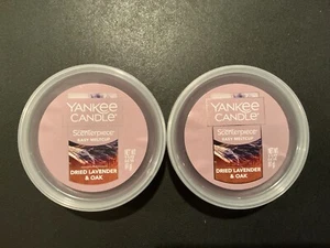 Yankee Candle Dried Lavender & Oak Easy Meltcup 2.2oz **Lot of 2** - Picture 1 of 3