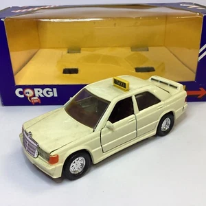 Corgi Mercedes 2.3/16 Taxi 12cm Long Metal Model - Picture 1 of 5