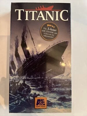 Titanic (VHS 1994) Documentary-A&E Home Video The Best On Titanic - Image 1 of 3