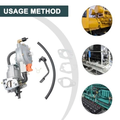 Dauerhaft Dual Fuel Vergaser Ersatz 170G-GX200 Armaturen Tragbares Benzin - Bild 1 von 4