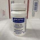 Pure Encapsulations - Zinc 15 Zinc Picolinate 15 mg Highly Absorbable Exp 03/23