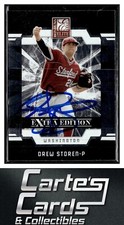 Drew Storen 2009 Donruss Elite Extra Edition #3 TTM/IP Signed Autographed