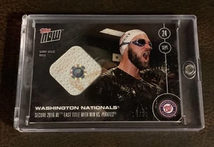 2016 TOPPS NOW #501-B BRYCE HARPER BASE RELIC #6/99 NATIONALS WIN NL EAST TITLE - Picture 1 of 4