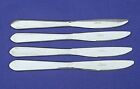 Lot Of 4 Gibson Westbury Stainless 18/0 China Dinner Knife Serrated  Preowned