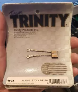 Trinity 4503 Laydown 99 Plus Cepillo Stock Alto Plateado Motor Parte De Colección - Imagen 1 de 3