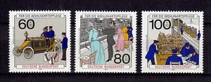 105412/ BRD 1990 – Mi 1474-1476 – Wohlfahrt – Geschichte der Post – postfrisch - Picture 1 of 1