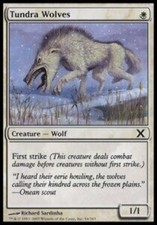 Tundra Wolves-MTG card-Tenth Edition - 10e-Language: Ita-EX