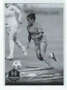 2021 PARKSIDE NWSL VOLUME 2 BIANCO E NERO #296 JASMYNE SPENCER HOUSTON CRUSCOTTO - Foto 1 di 2