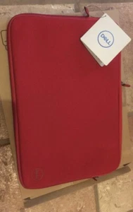Dell Neoprene Notebook Carrying Case Sleeve, Red, for 15" Notebook - Zdjęcie 1 z 4