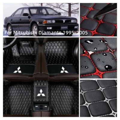 Carpets Fit Mitsubishi Diamante 1995-2005 Car Floor Mats Handmade Rugs Luxury - Image 1 of 4