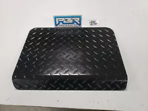 Club Car DS Golf Cart Diamond Plate Access Panel 1982 and up **Black** - Foto 1 di 2
