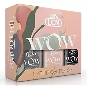 LCN Wow Hybrid Gel Polish Smoothie 2 Set, 2 Laca de Uñas + 1 Top Coat 3 X 8ML - Imagen 1 de 1