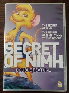 Secret of NIMH / Secret of NIMH: Timmy to Rescue Double Feature DVDs - Picture 1 of 1