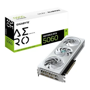 Tarjeta gráfica Gigabyte NVIDIA GeForce RTX 5060 AERO OC 8GB blanca - Imagen 1 de 5