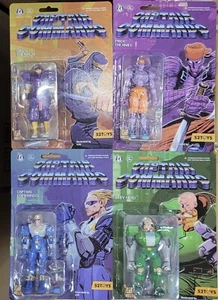 Capcom Game 52TOYS 1:18 Captain Commando BABY HEAD Ninja Mummy set of 4 - Picture 1 of 6