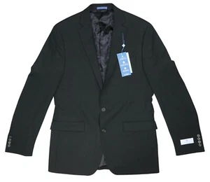 Ryan Seacrest Distinction Ultimate Modern Fit Sport Coat Blazer 40L NWT Black - Picture 1 of 1