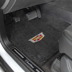 Fits Cadillac Escalade ESV- w/2nd Row Bench- Carpet Floor Mats W/Logo 2015-2020 - Bild 1 von 7