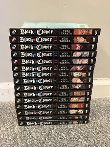 Black Clover Manga Lot Volumes 1-15 - Picture 1 of 1