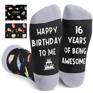 16th Birthday Gifts Ideas for Boys - Socks for 16 Year Old Boys Girls Gifts f... - Picture 1 of 4