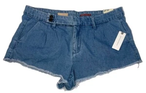 Anthropologie Pilcro The Mini Pantaloni Pantaloncini in Denim Vintage Taglia 29 - Foto 1 di 10