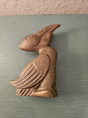Vintage Penco Solid Brass Pelican DoorKnocker-Very Good - Image 1 of 4