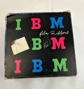 IBM Typewriter Cartridge Film Ribbons Lot Black 1010760 Vintage-5121 5 NEW-USED - Picture 1 of 6