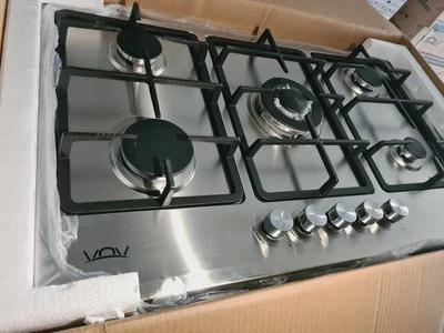 ACCIAIO INOX 90CM 5 FUOCHI DOPPIAGHISA  - Immagine 1 di 3