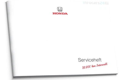 Honda Deutsche Serviceheft 3 modelos - Imagen 1 de 4