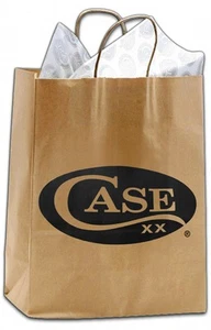 Astuccio xx logo stampa grande sacchetto regalo e carta per coltelli - Foto 1 di 1