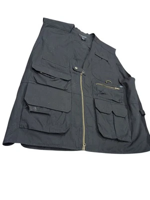 5.11 Tactical Vest Mens 3XL Black Taclite Pro Full Zip Ripstop Pockets 80008 - Image 1 of 4