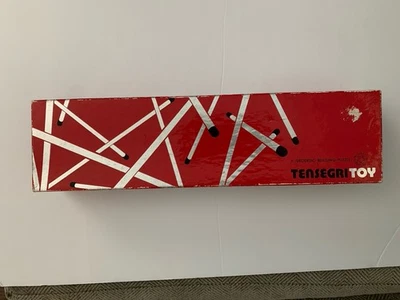 VINTAGE Tensegri Toy Geodesic Building Puzzle 1985 Red Box/Struts STEM - Image 1 of 4